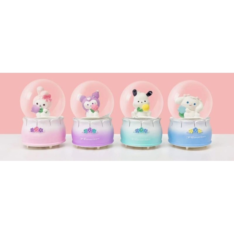 Snow globe night lamp/lampu tidur snow globe Sanrio