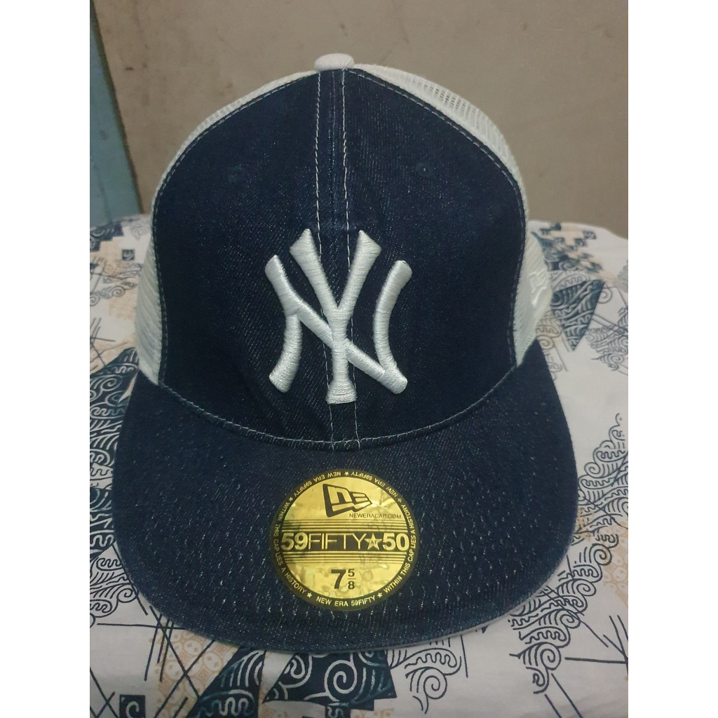 Topi NY New Era Trucker - Fitted 7 5/8