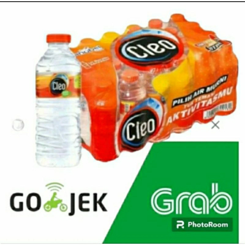 

Air Mineral Cleo botol mini 220 ml isi 24 botol