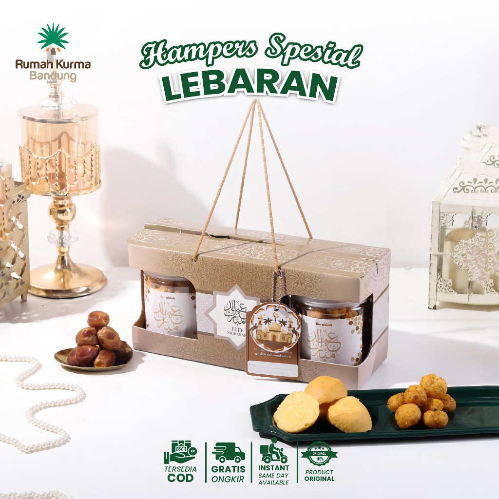 

Hampers Lebaran Paket Box Idul Fitri / Gift Box Ramadhan FREE Hangtag / Parcel Ramadhan / Souvenir Hari Raya