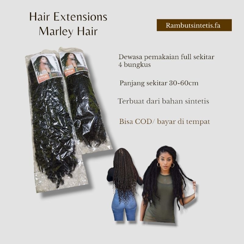 rambut sulam afrika kribo/ rambut sulam curly/ rambut sulam kerli/ rambut extensions/ rambut sambung