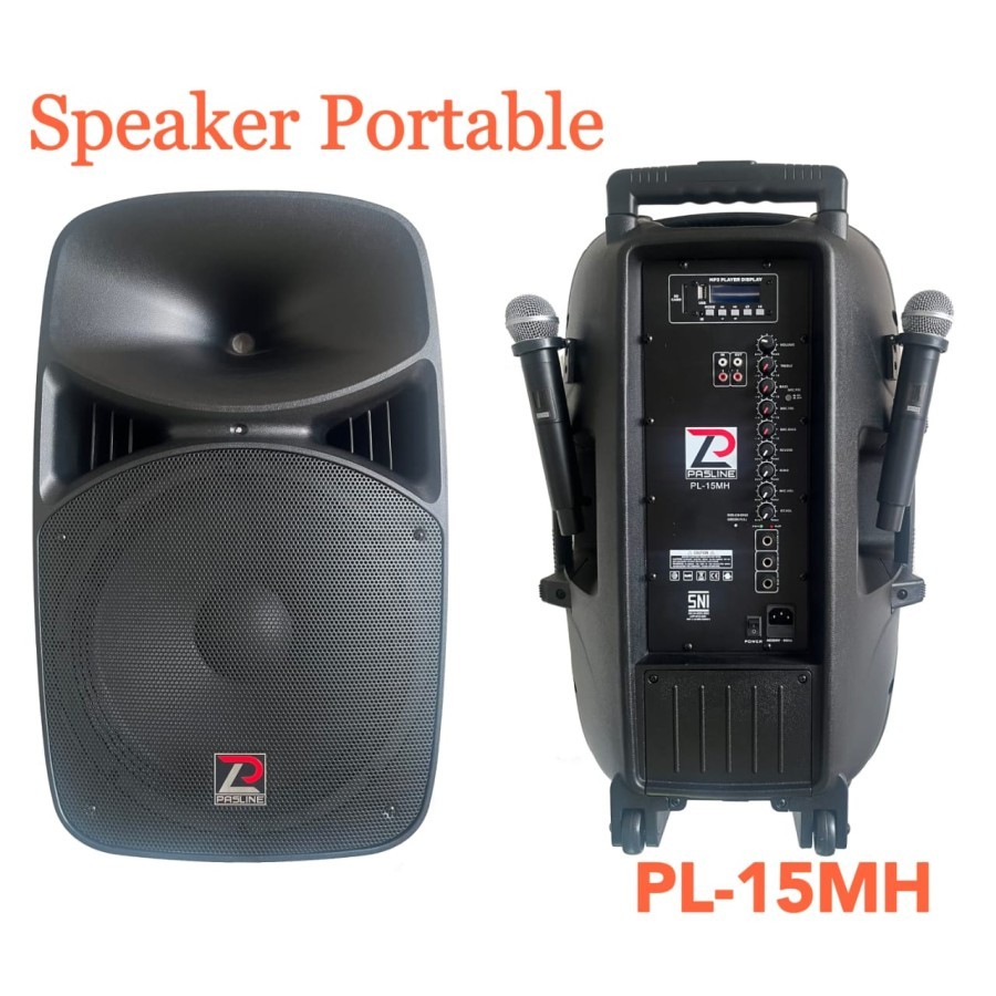 Pasline PL15MH | Pasline PL 15 MH | Pasline PL-15MH | Pasline PL15 MH Speaker Portable