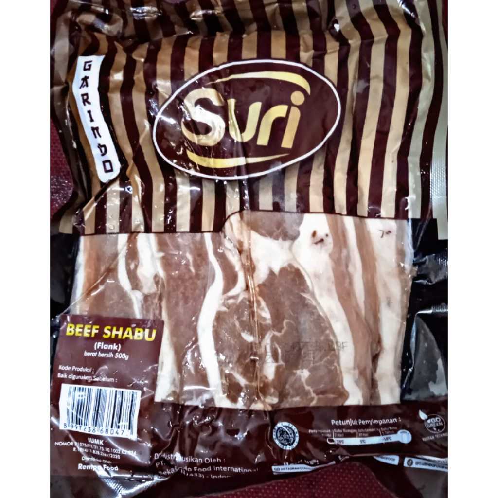 

SURI Beef Shabu 500 gram