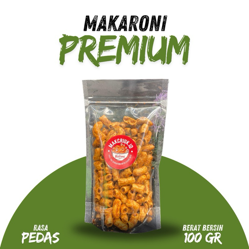 

MAKARONI RASA PEDAS Berat bersih 100gr