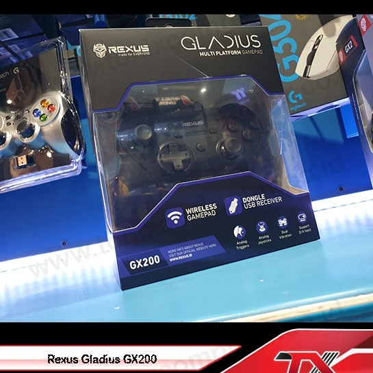 Rexus Gamepad GX200 Gamepad Wireless Mobile