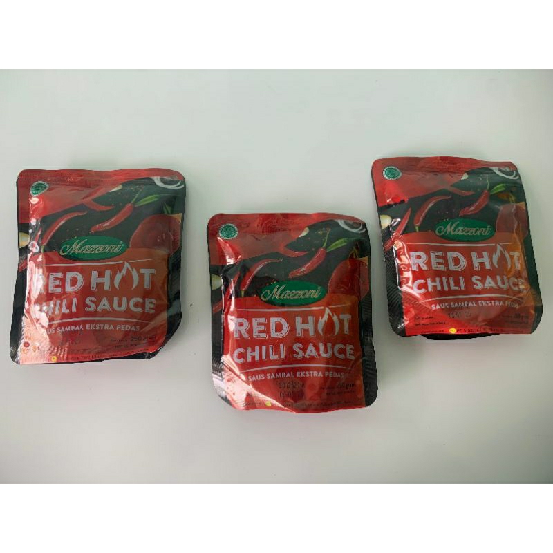 

MAZZONI RED HOT CHILI SAUCE 250gr