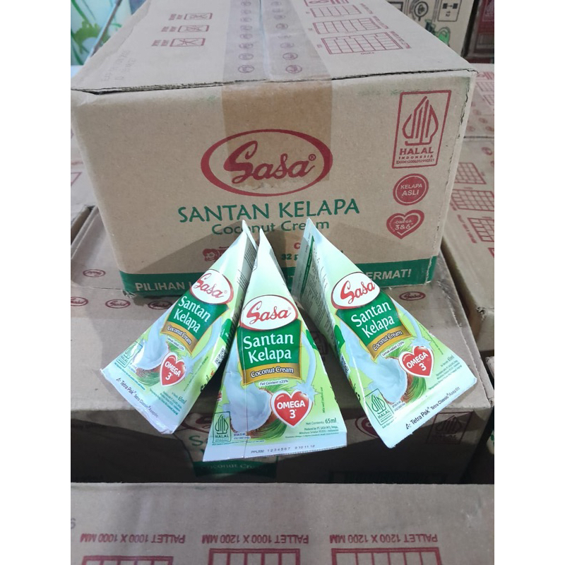 

santan sasa 65 ml BUNDLING 3 pcs
