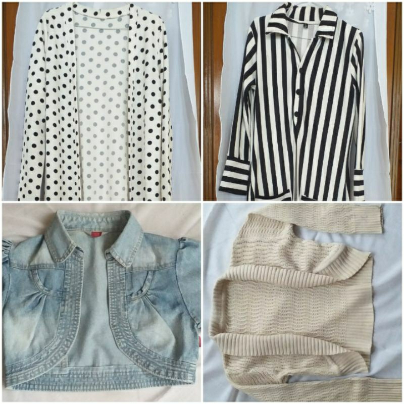 Preloved Pribadi /Thrift Outer Bolero Atasan Wanita