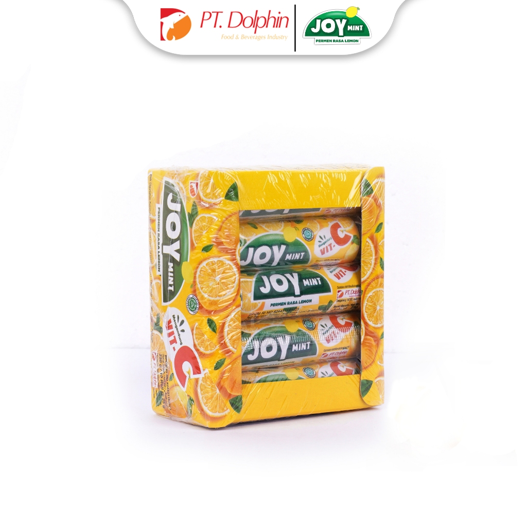 

JOY MINT Permen Rasa Lemon Mengandung VITAMIN C - 25G