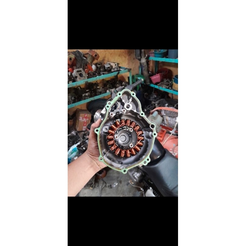 spul pengapian CBR250 R THAILAND KYJ K33 ORIGINAL copotan normal