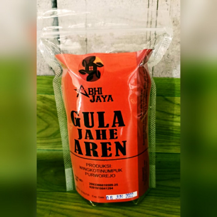 

gula jahe aren abhijaya isi 10 keping minuman seduh herbal tradisional khas purworejo