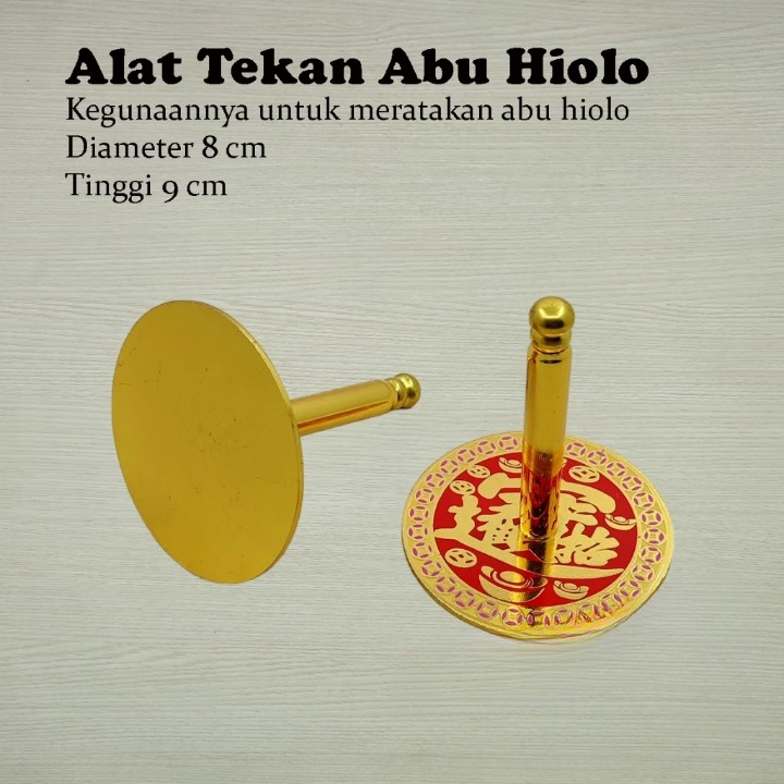 Alat Penekan Abu Hiolo Perata Abu Caocai 8cm