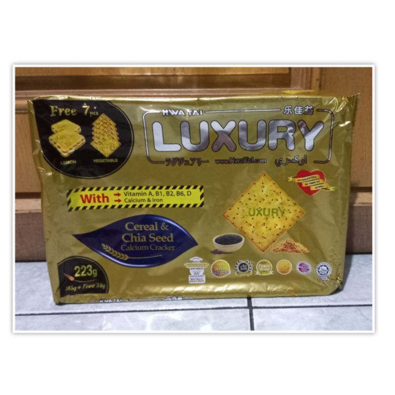 

Luxury Cereal Chia Seed 223 gr Biskuit Cemilan