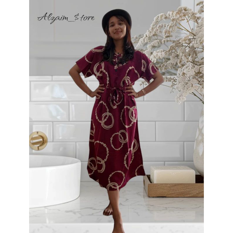 daster andin kancing atas