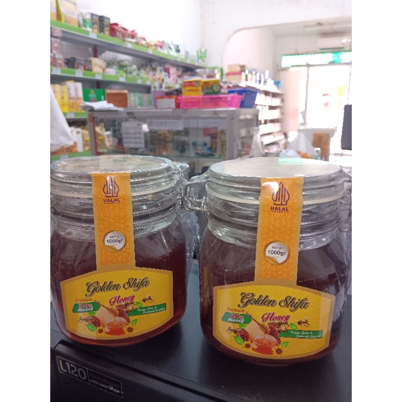 

Golden Shifa - Madu Murni 1kg madu multiflora 1 kg