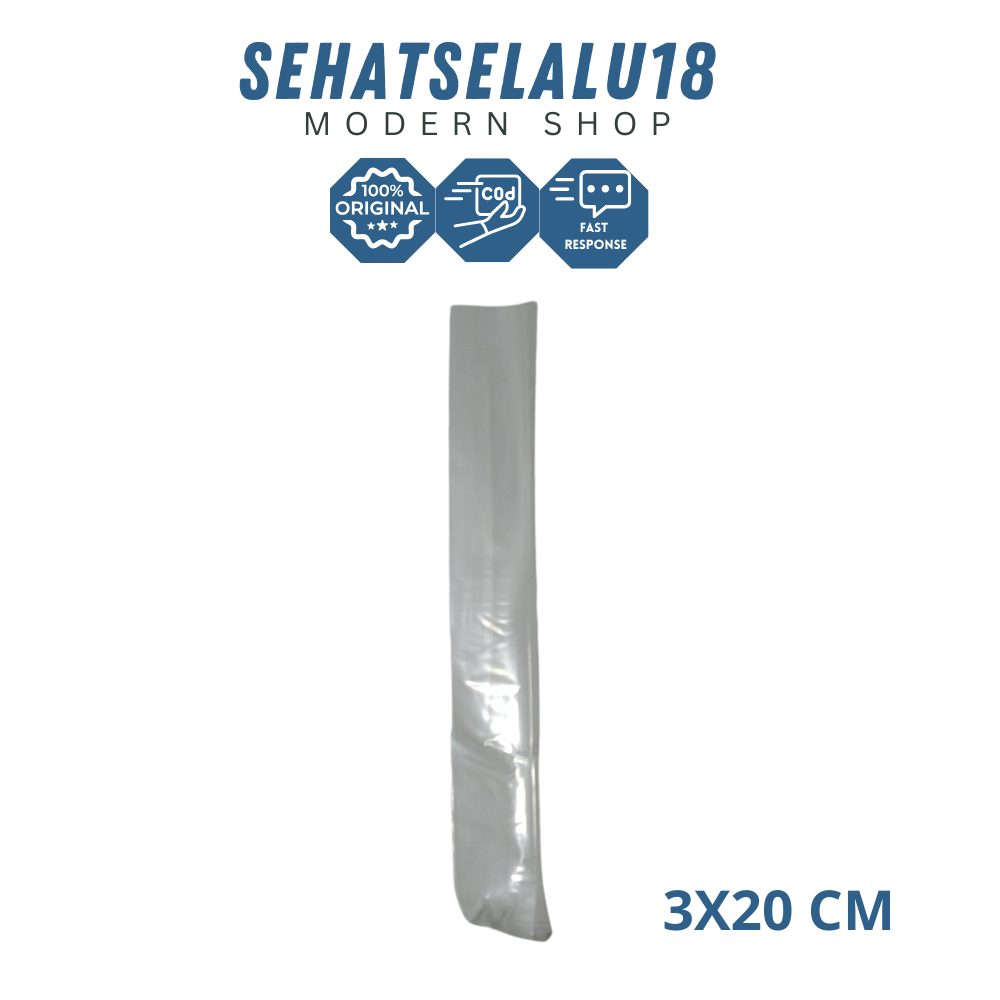 Plastik Es lilin 3x20 cm - Kemasan Serbaguna / ons
