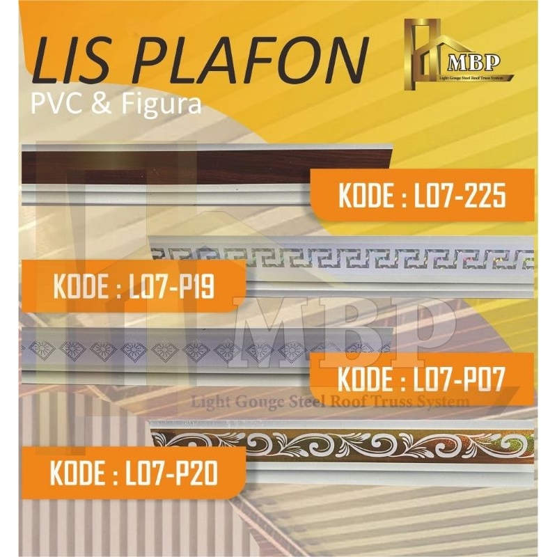 Lis Plafon PVC & Lis Figura