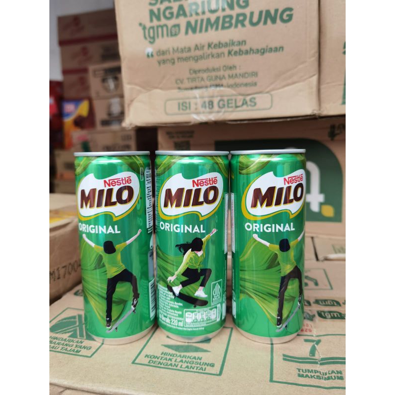 

NESTLE MILO ORIGINAL/ MINUMAN MILO KALENG UK 220