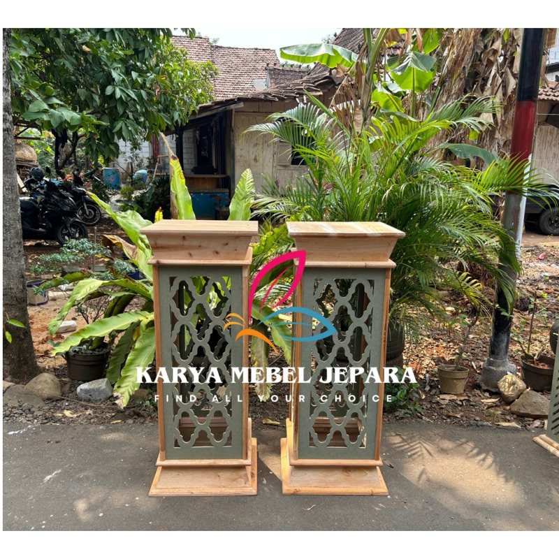 

[NOTA INVOICE INVOICE STANDING FLOWER] DUYUNG MDF + kayu mahoni