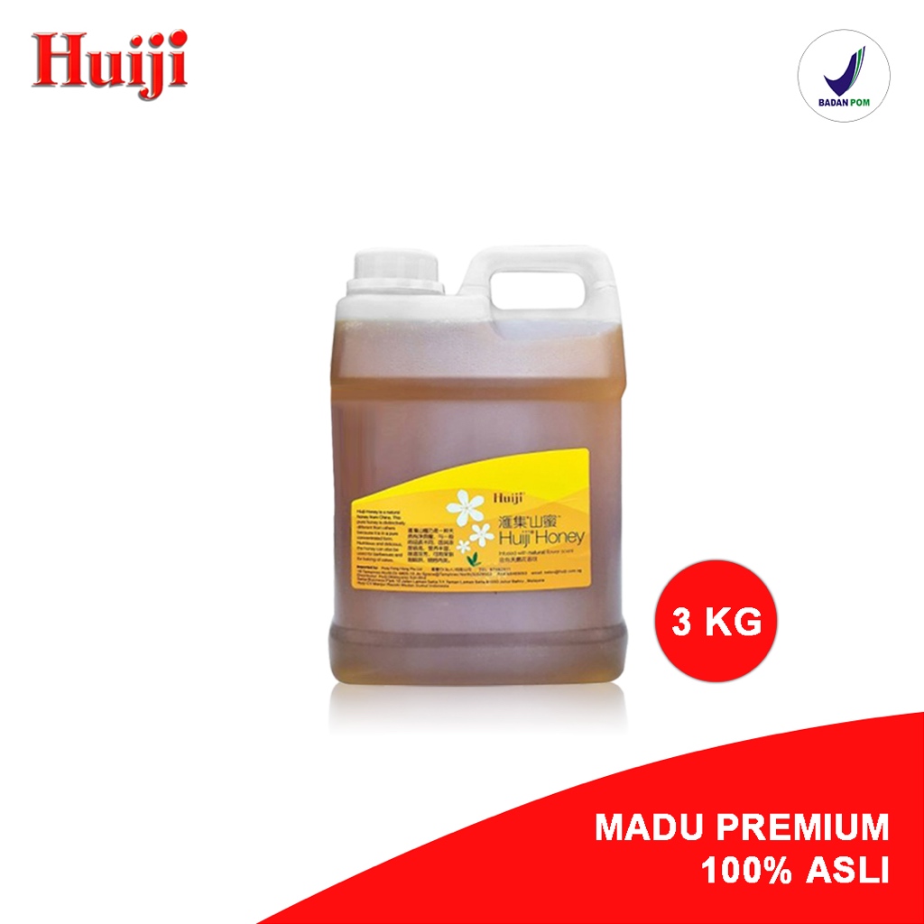 

Huiji Honey 3 Kg Madu Asli Premium (Bebas Gula)