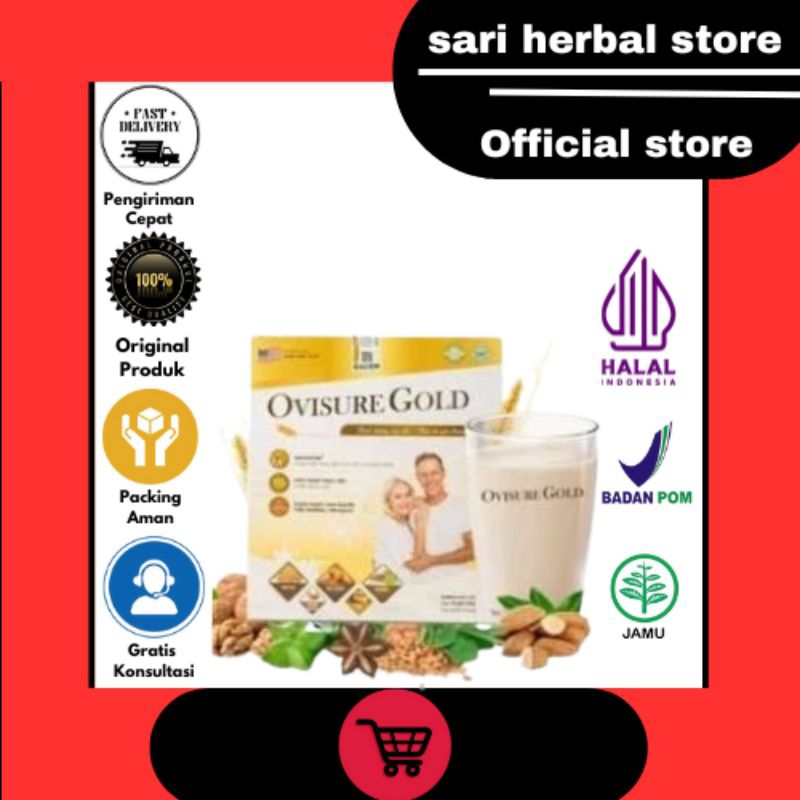 

OVISURE GOLD MILK SUSU OBAT TULANG DAN SENDI YG SEHAT 100% DIMFOR USA