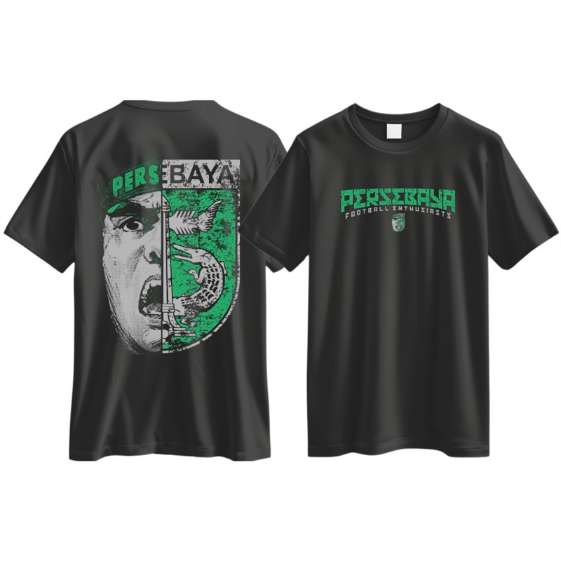kaos PERSEBAYA football enthusiast