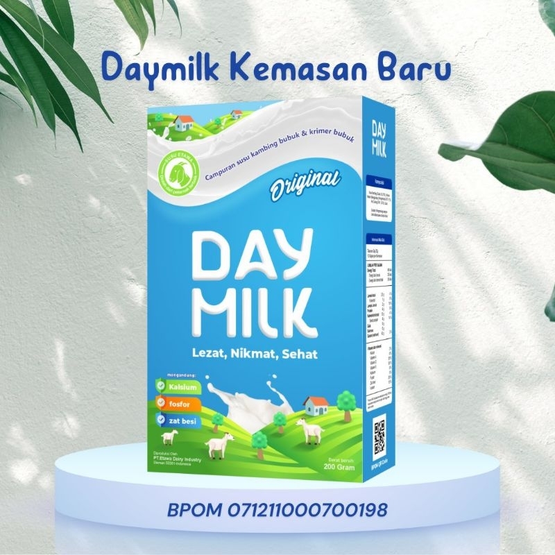 

SUSU KAMBING DAYMILK DAY MILK SUSU KAMBING ETAWA HALAL BPOM 200 GRAM