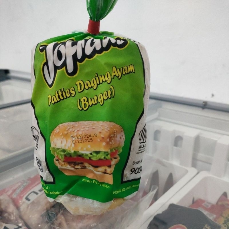 

Jofrans patties ayam 900gr/jofrans