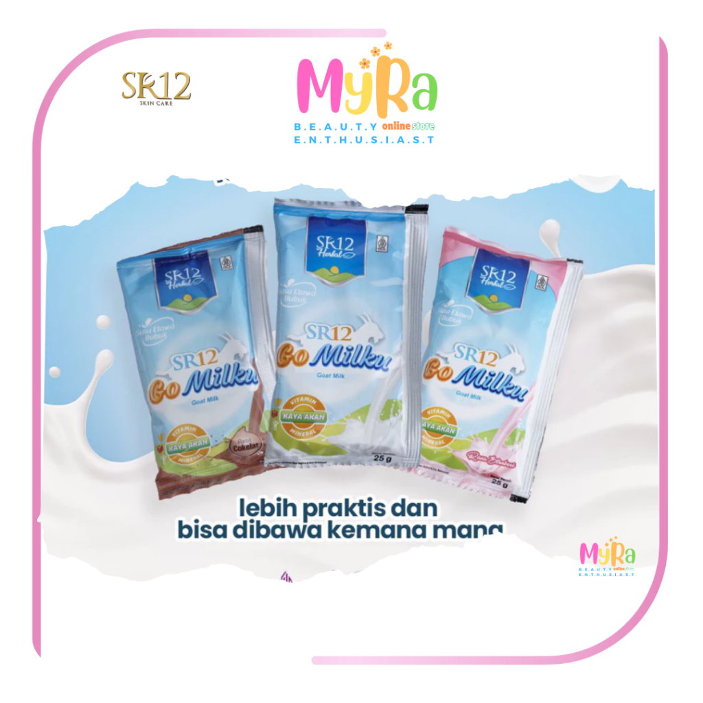 

SR12 GoMilku 25 gram | Susu Kambing Etawa SATUAN / ECER | MyRaBeautyEnthusiast