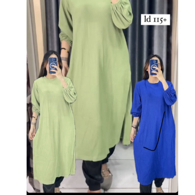 BAJU KNIT TUNIK LD +- 115cm