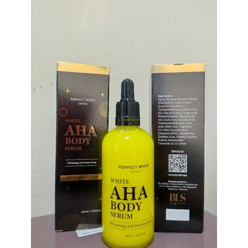 Perfect white AHA body serum