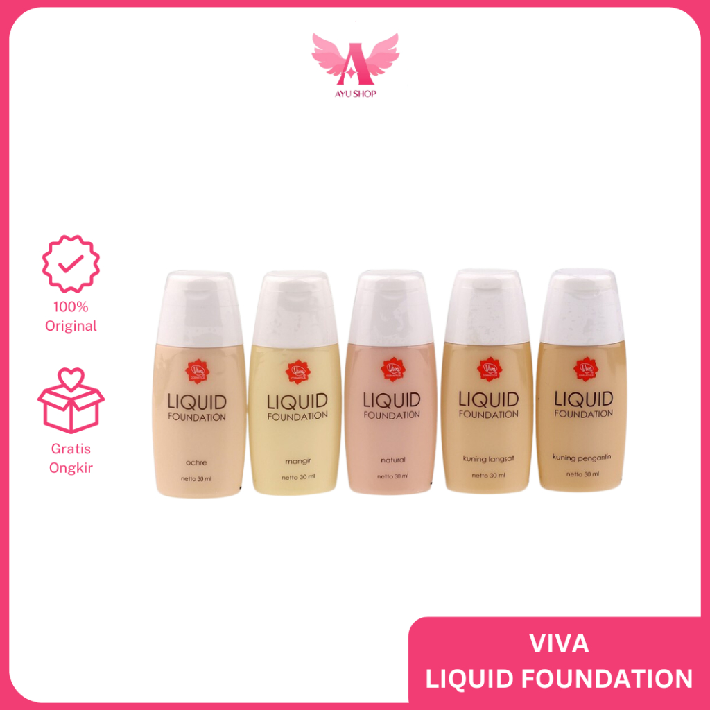 Viva Liquid Foundation 30Ml / Ultra Foundation 30ml