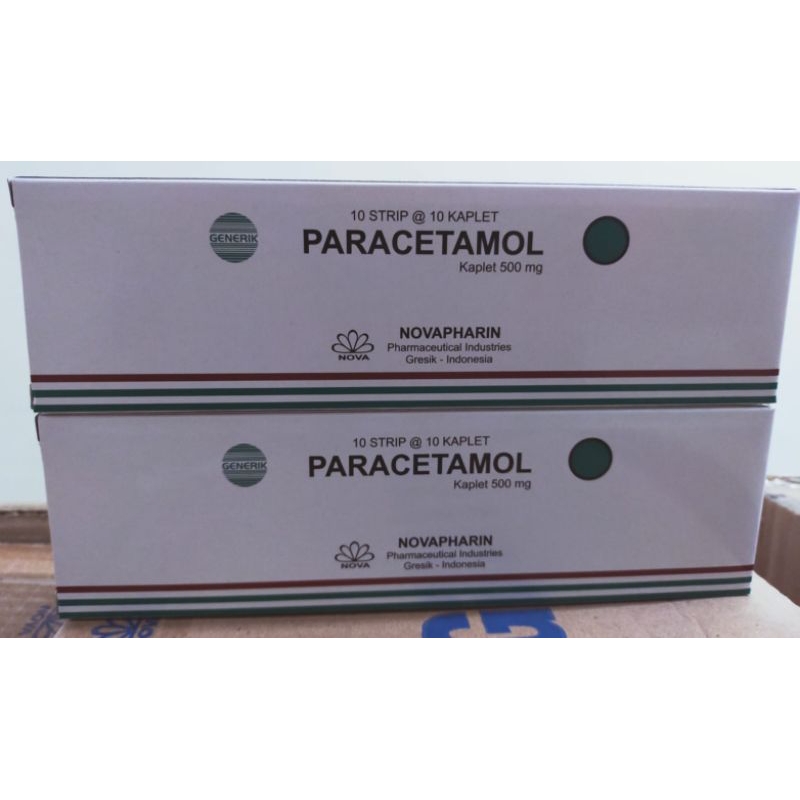 PARACETAMOL NOVAPHARIN 500mg BOX