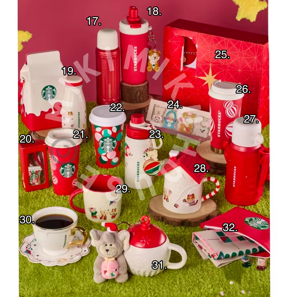 CHRISTMAS CHINA 2024 EDITION STARBUCKS OFFICIAL TUMBLER TUMBLR WINTER HOLIDAY NATAL SERIES DECEMBER