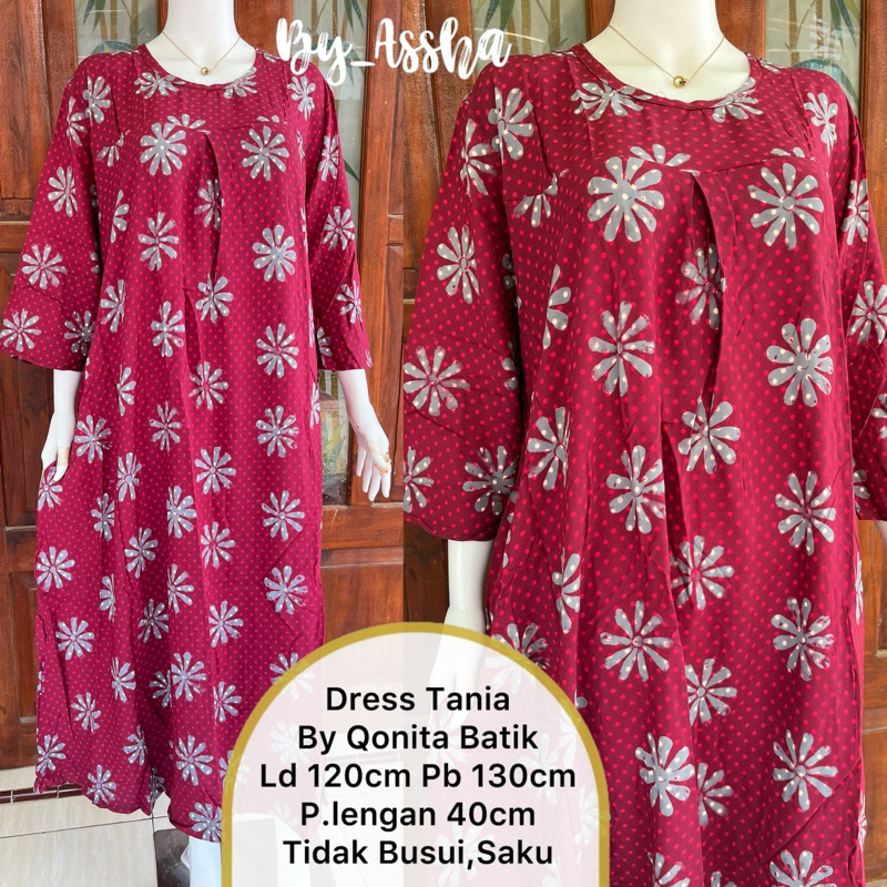 Daster Batik Qonita Pekalongan Dress Tania