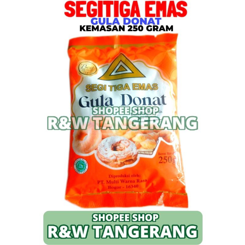 

Segitiga Emas Gula Donat 250 Gram