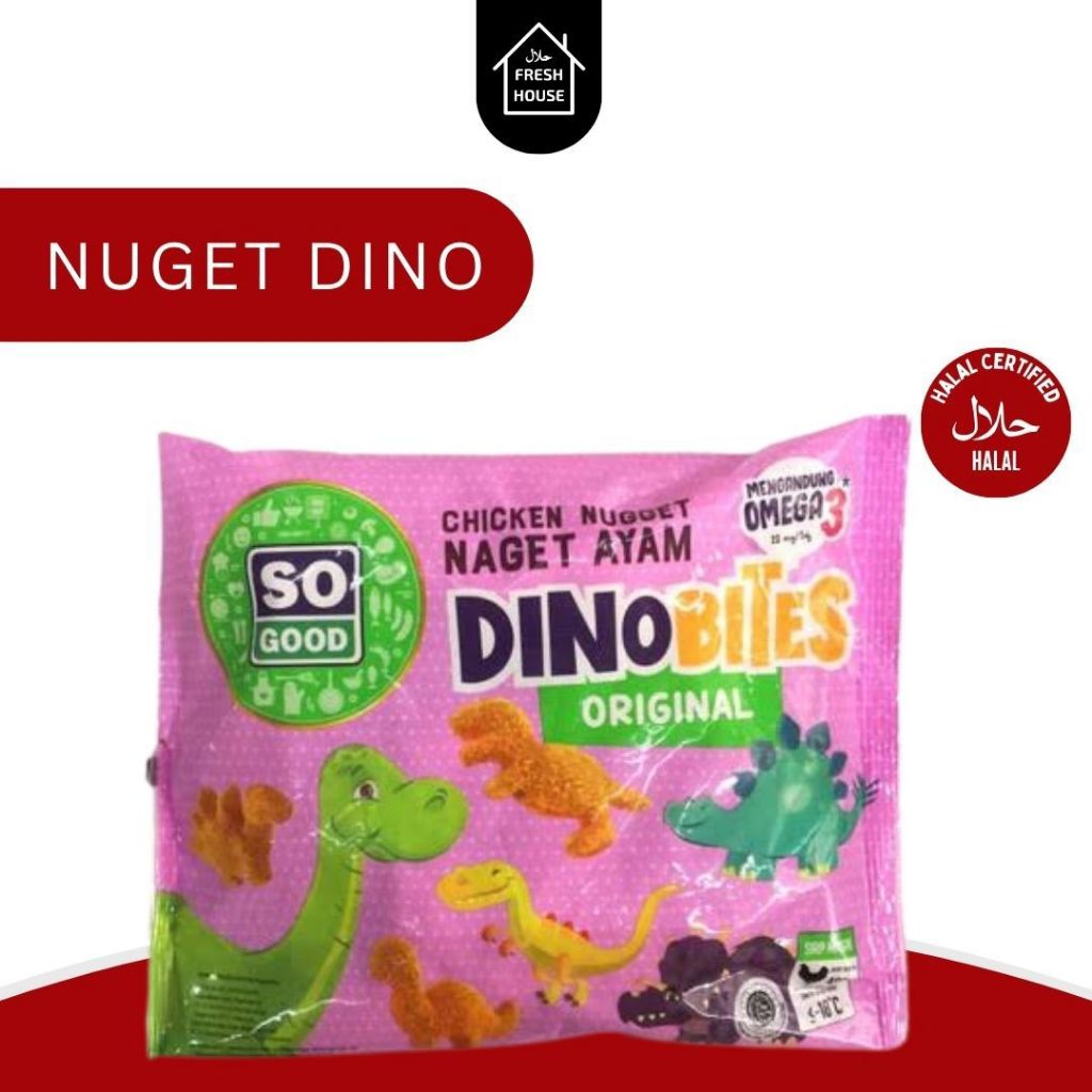 

SO GOOD NUGGET DINOBITES 400GR