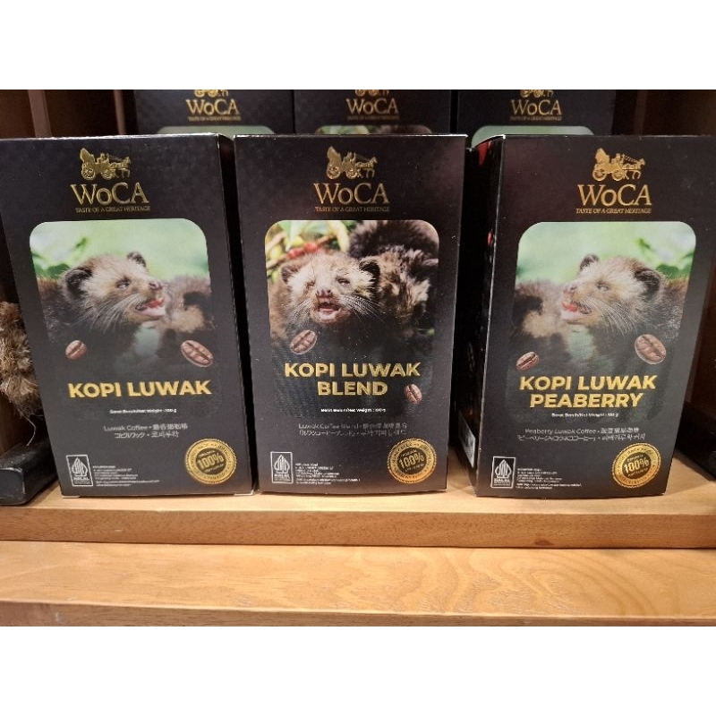 

Buy 2 get 1Free Woca Signature/Blend/Peaberry coffee 100gr