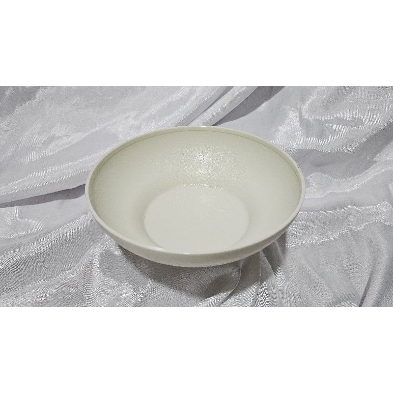 white limited bowl tupperware