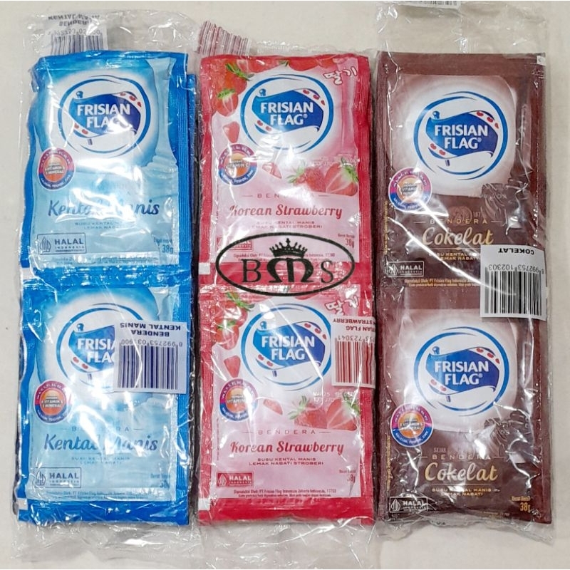 

FRISIAN FLAG Susu Kental Manis Sachet @38gr x 6