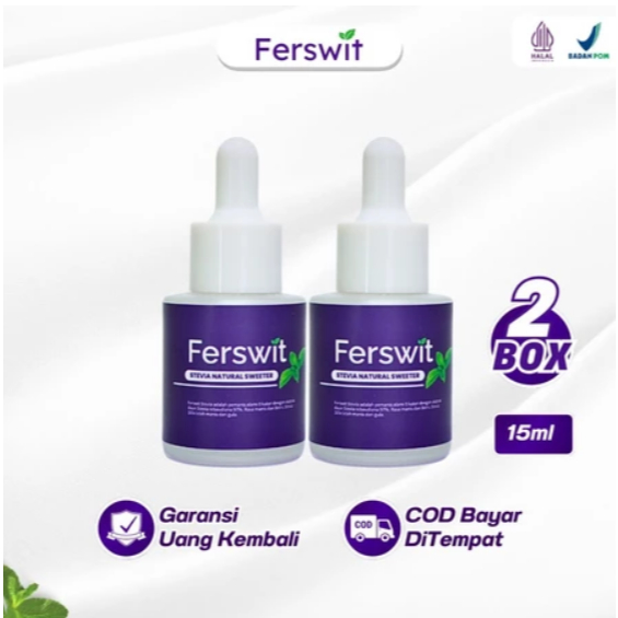 

Gula Stevia Tetes Original | Pemanis Cair Asli Ferswit Stevia Bundling