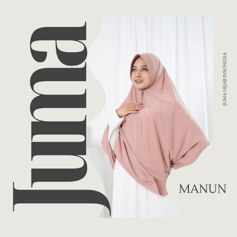 Juma hijab jumbo XL/polos jumbo XL