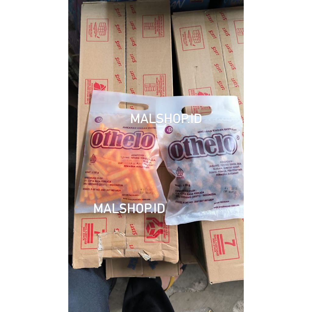 

Othelo Snack 50gram ( Malshop)