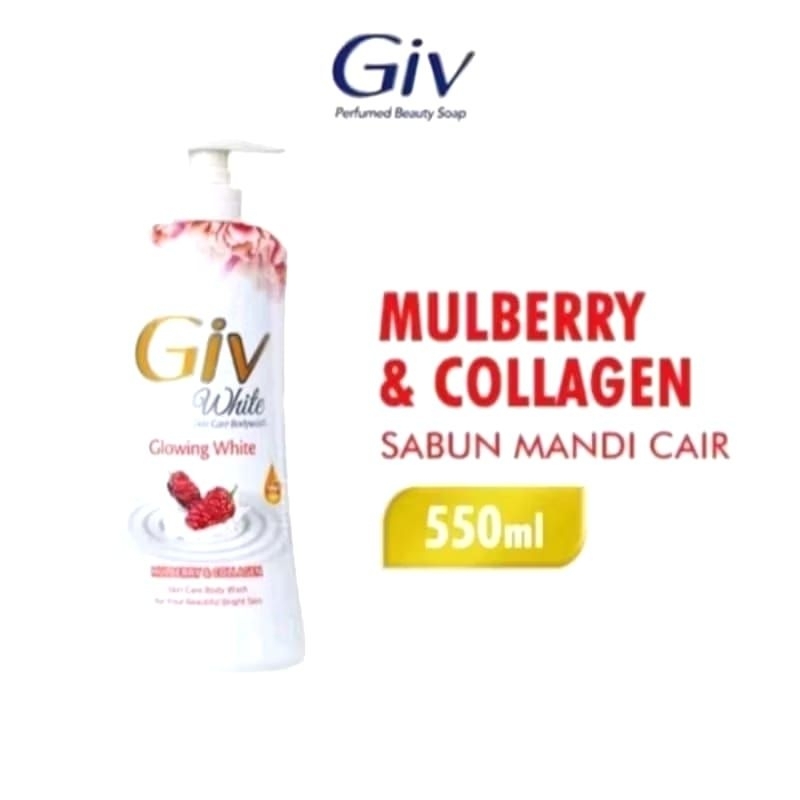 Giv bodywash botol 550ml/Giv sabun cair pump 550ml