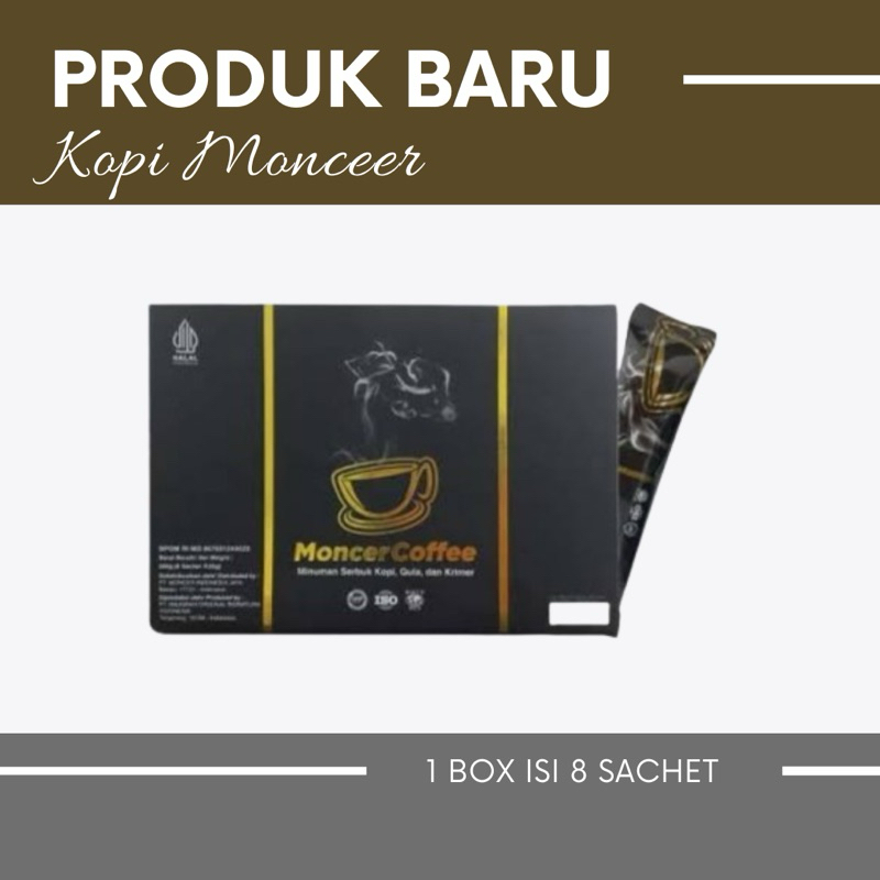 

moonceer coffee Original - kopi Ginseng gula aren kopi kuat tahan lama penambah stamina