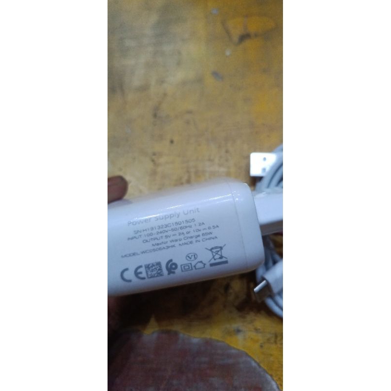 Charger Original Oppo 65wat Super vooc