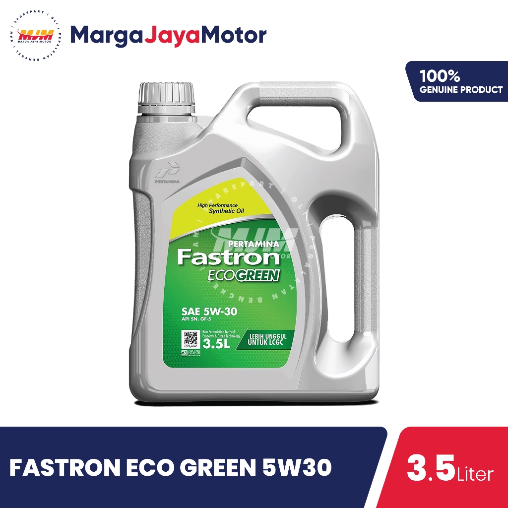 Pertamina Fastron Eco Green 5W-30 3.5L