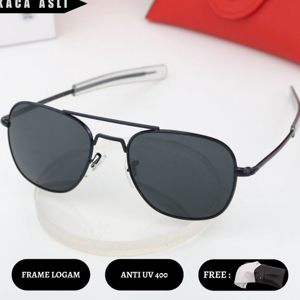 Borong Promo Free DompatLapCODAO57Kacamata Hitam Anti UV4 Kacamata Original Fashion PriaSunglasses L