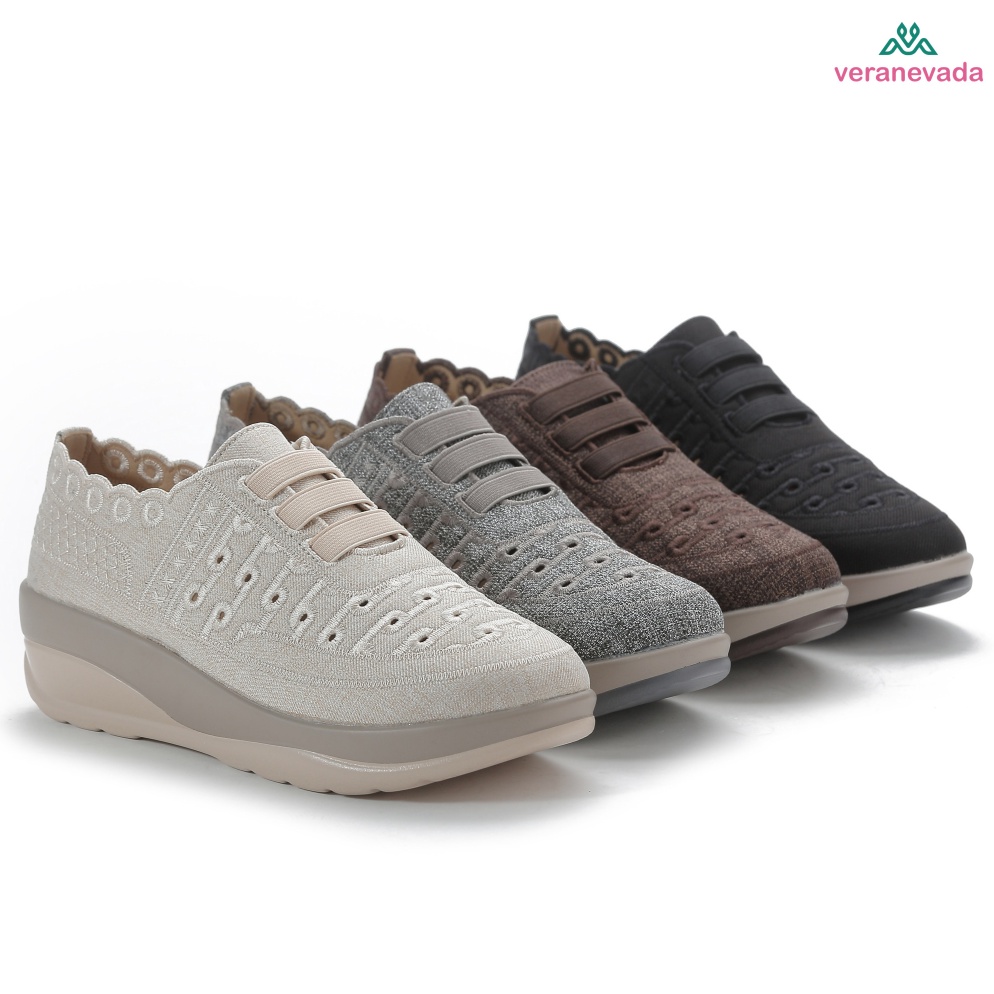 Paling Diminati Vera Nevada Sepatu Wedges Wanita Shoes VN1238