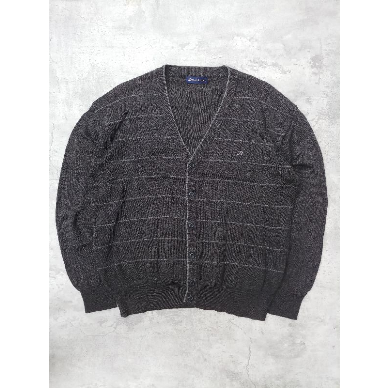 Cardigan parkland second | cardigan basic polos pria | cardigan knitwear second | cardi rajut